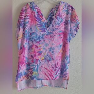 Caramela Sz Small V-Neck Blouse